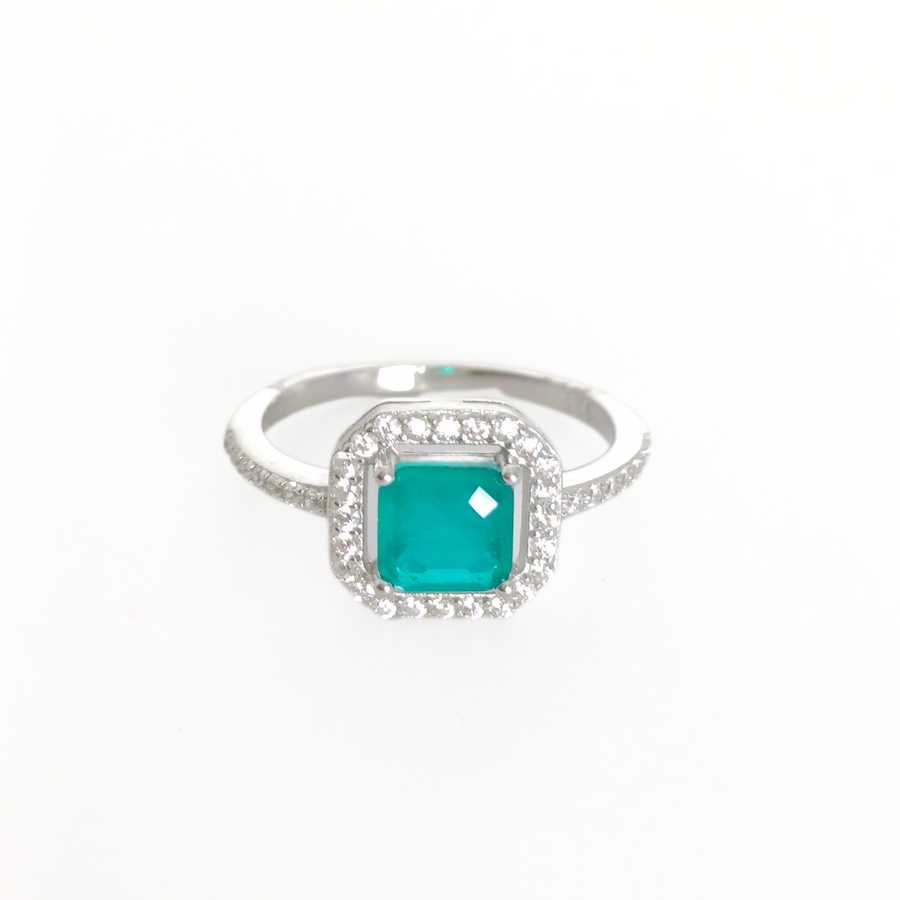 The Boxed Bloom Ring 15 mm / 2.22 g