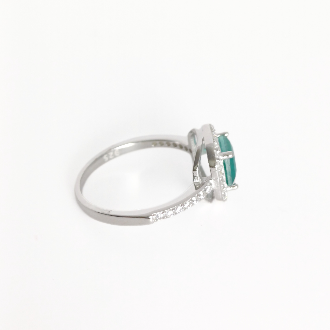 The Boxed Bloom Ring 15 mm / 2.22 g