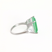 The Emerald Nexus Ring 17 mm / 5.94 g