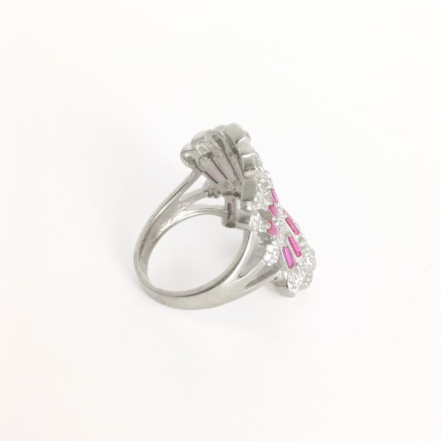 The Pink Prism Ring 14 mm / 6.44 g