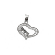 Tri-Heart Embrace Pendant Free Size