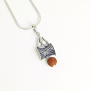Trishul Rudraksha Pendant Free Size