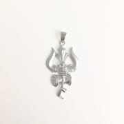 Trishul and Damru Pendant Free Size
