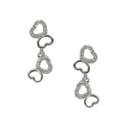 Twin-Flame Hearts Necklace Set 10.11 g