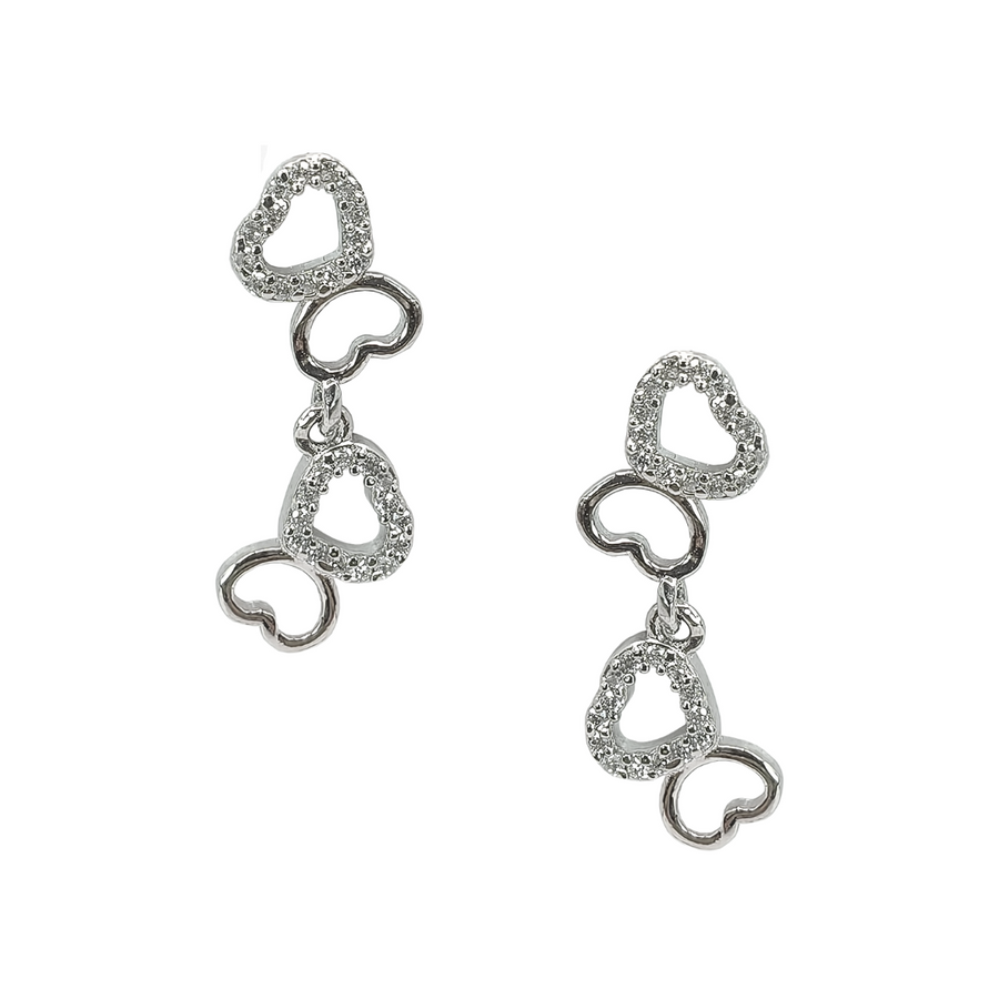 Twin-Flame Hearts Necklace Set 10.11 g