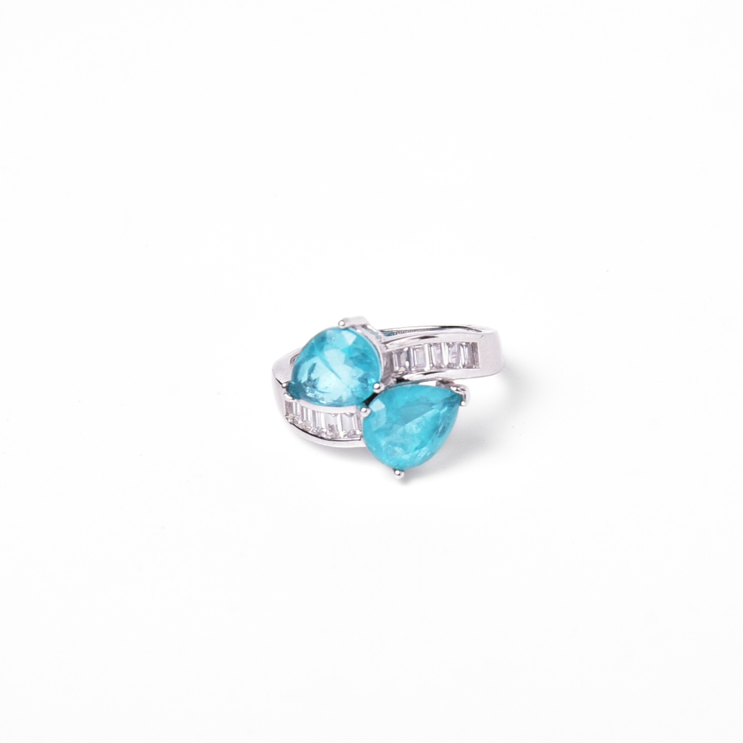 Twin Azure Ring 14 mm / 3.77 g