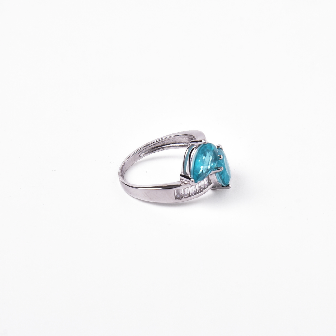 Twin Azure Ring 14 mm / 3.77 g