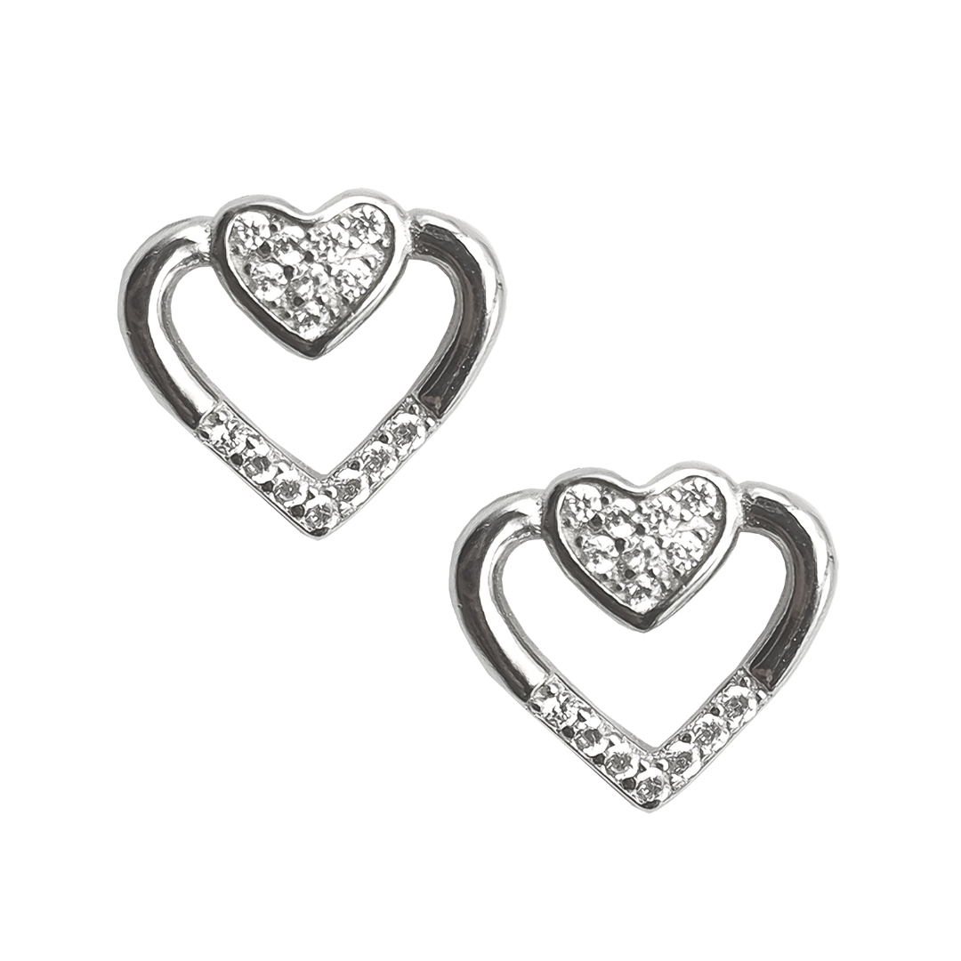 Twin Love Studs Free Size