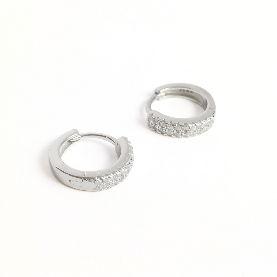 Two-Tier Twinkle Hoops 2.77 g