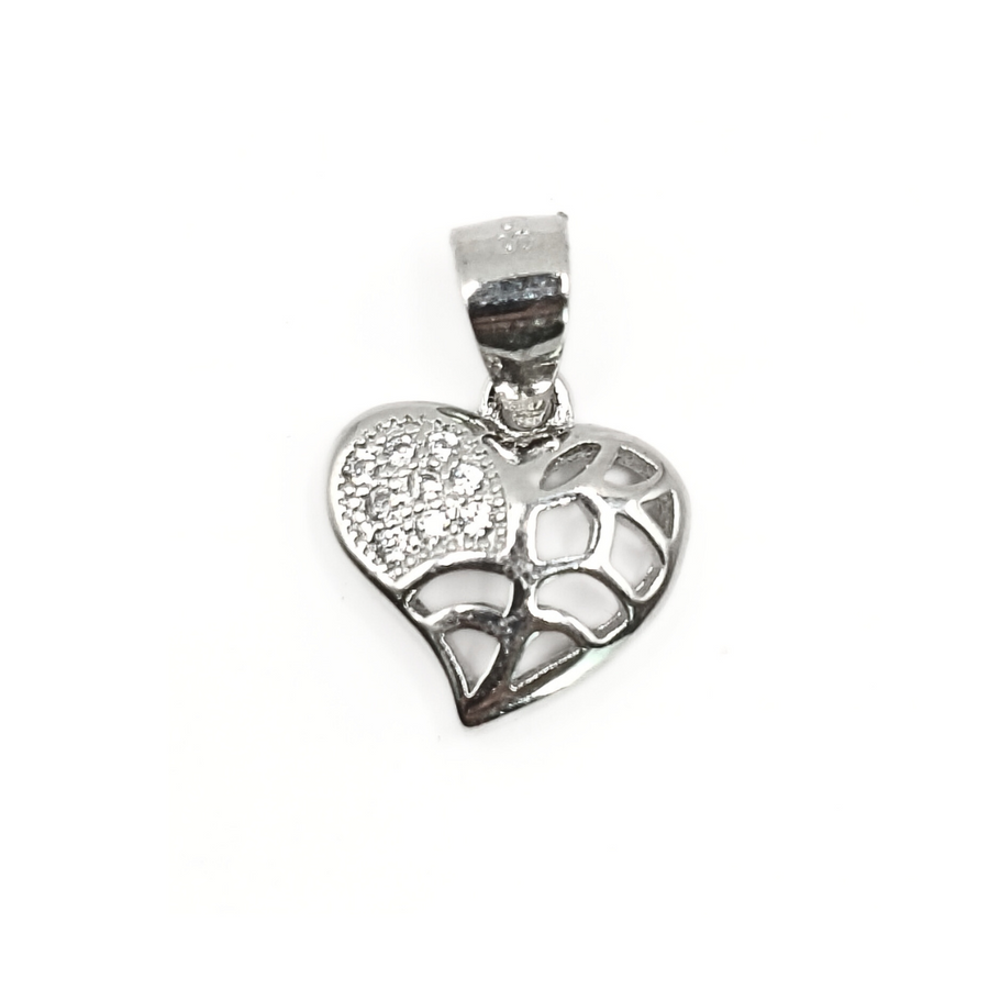 Two Hearts Pendant Free Size