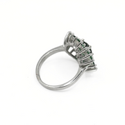 Verdant Sunburst Ring 17 mm / 5.83 g