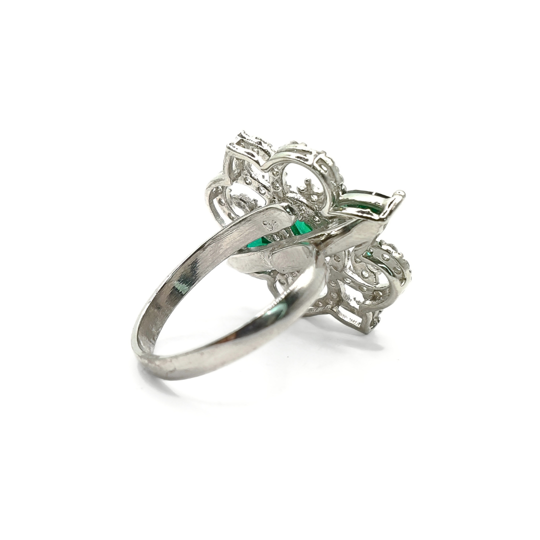Veridia Lace Ring Free Size / 5.45 g