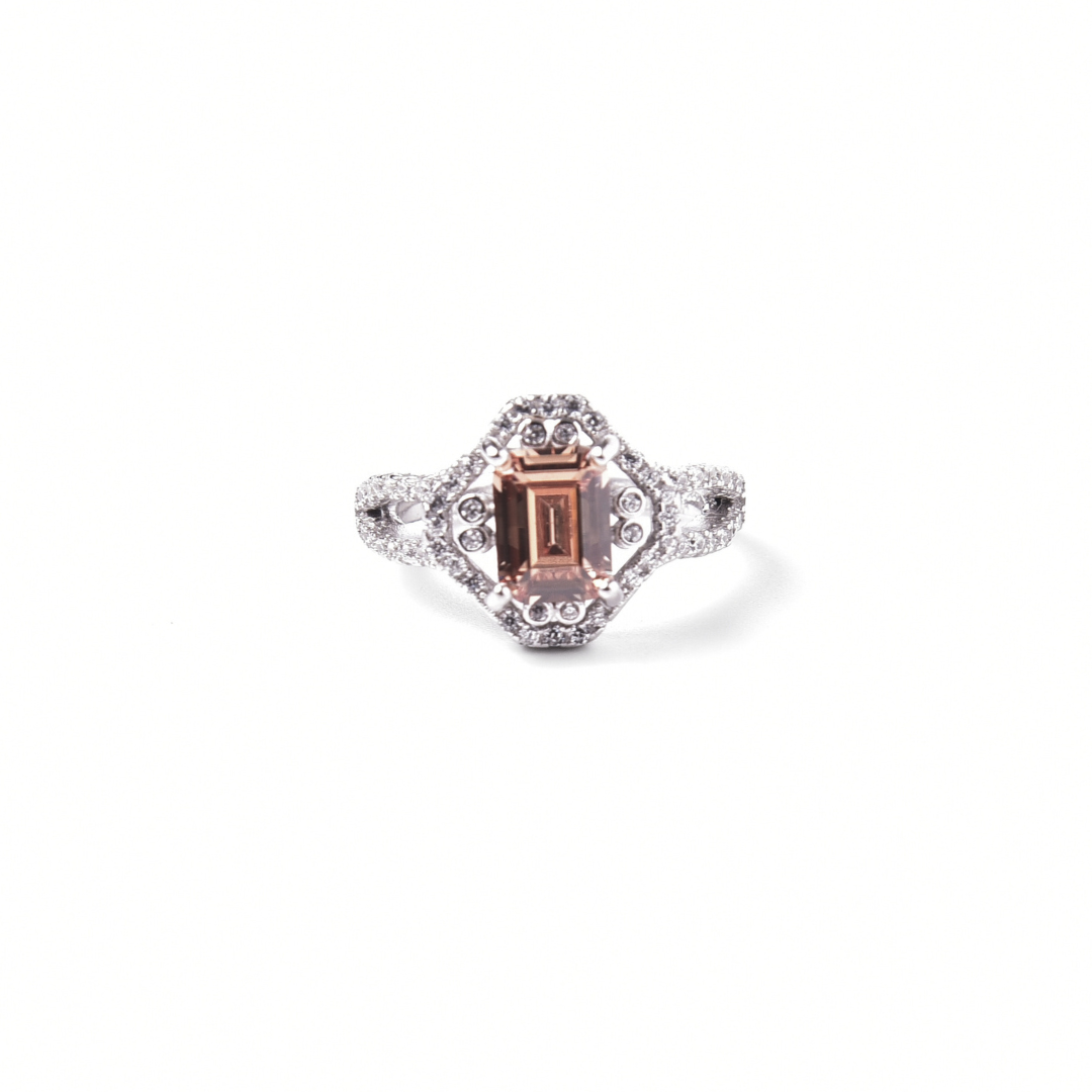 Vintage Blush Ring 13 mm / 3.96 g