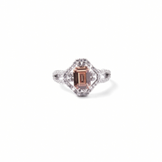 Vintage Blush Ring 13 mm / 3.96 g