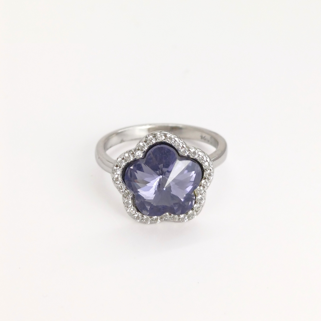 Violet Bloom Ring 12 mm / 3.7 g