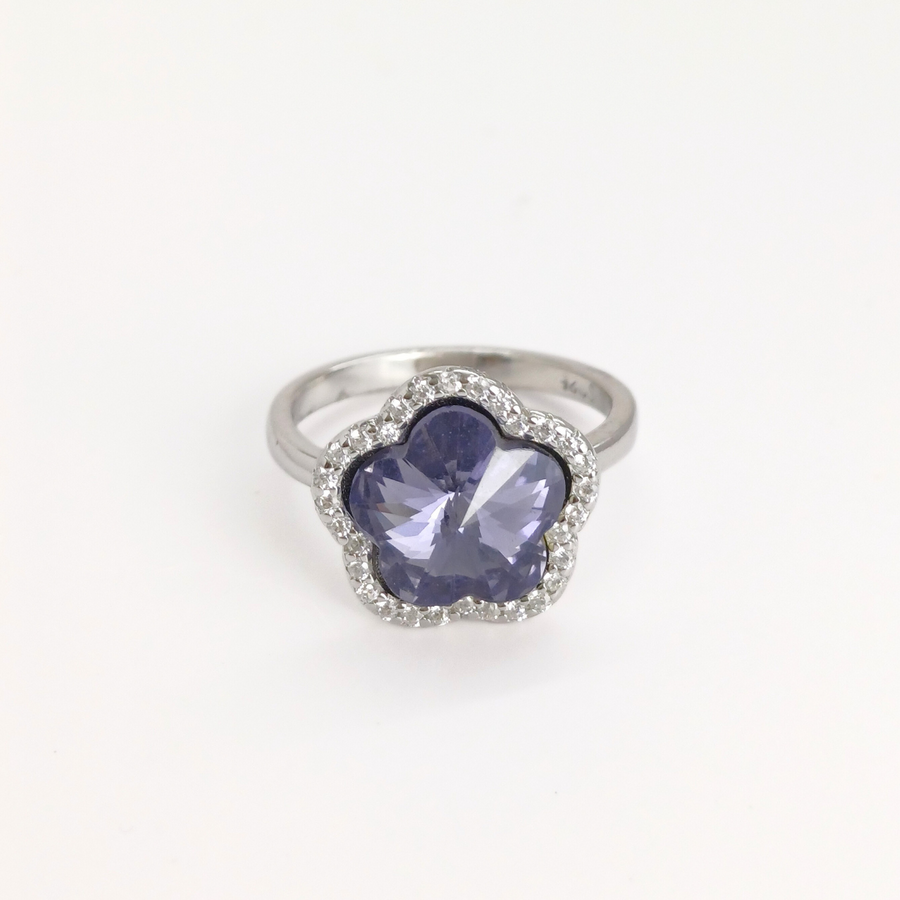 Violet Bloom Ring 12 mm / 3.7 g