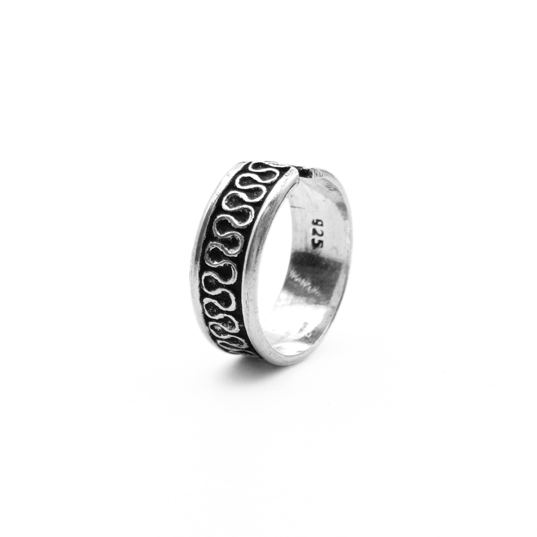 Wavy Rhythms Toe Rings FREE Size / 4.82 g
