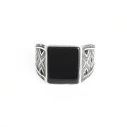Woven Onyx Ring 20 mm / 5.72 g