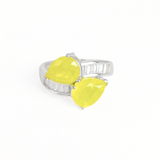 Yellow Bloom Ring 14 mm / 3.73 g