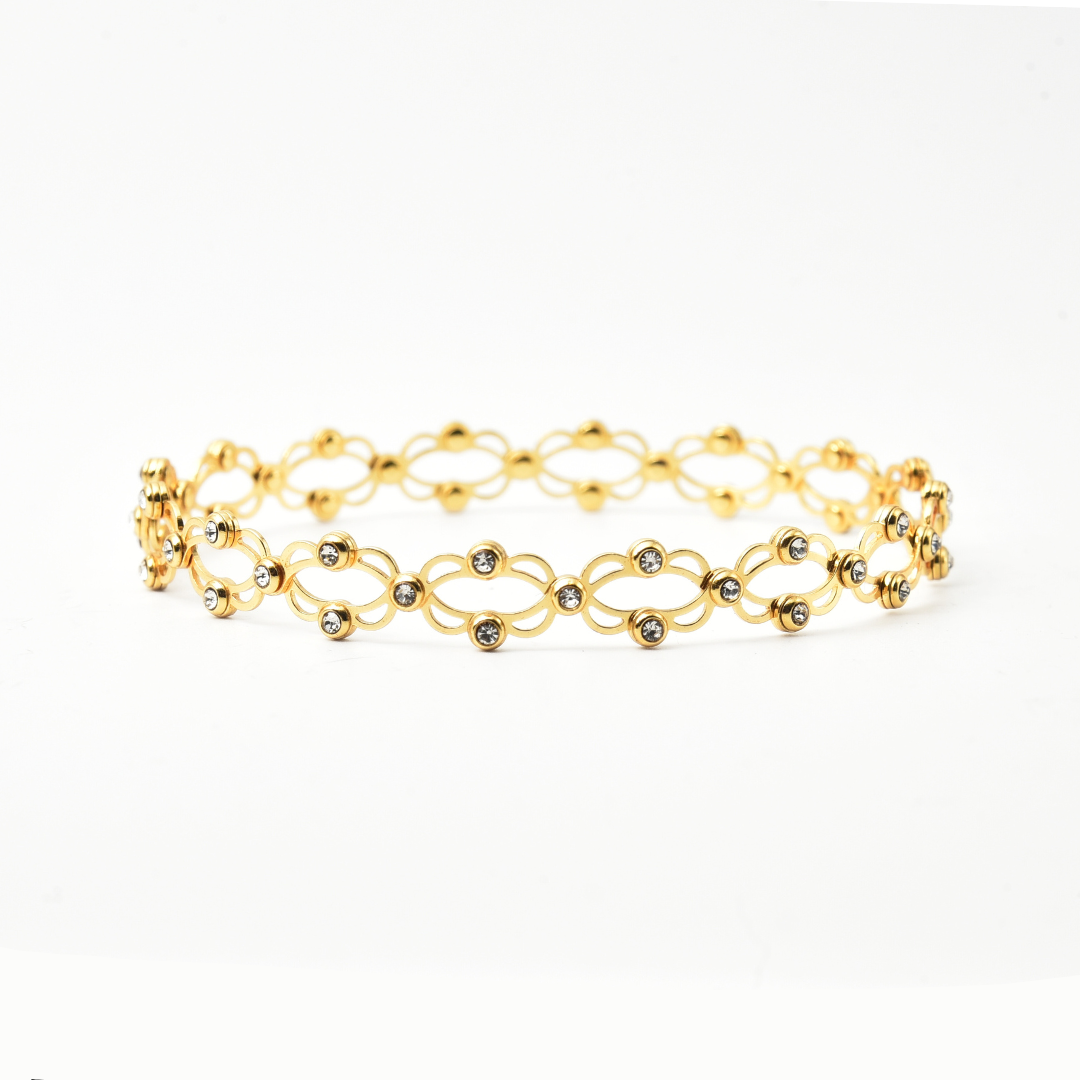 Yellow Metamorphosis Ring Bracelet Free Size / 10.59 g