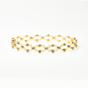 Yellow Metamorphosis Ring Bracelet Free Size / 10.59 g