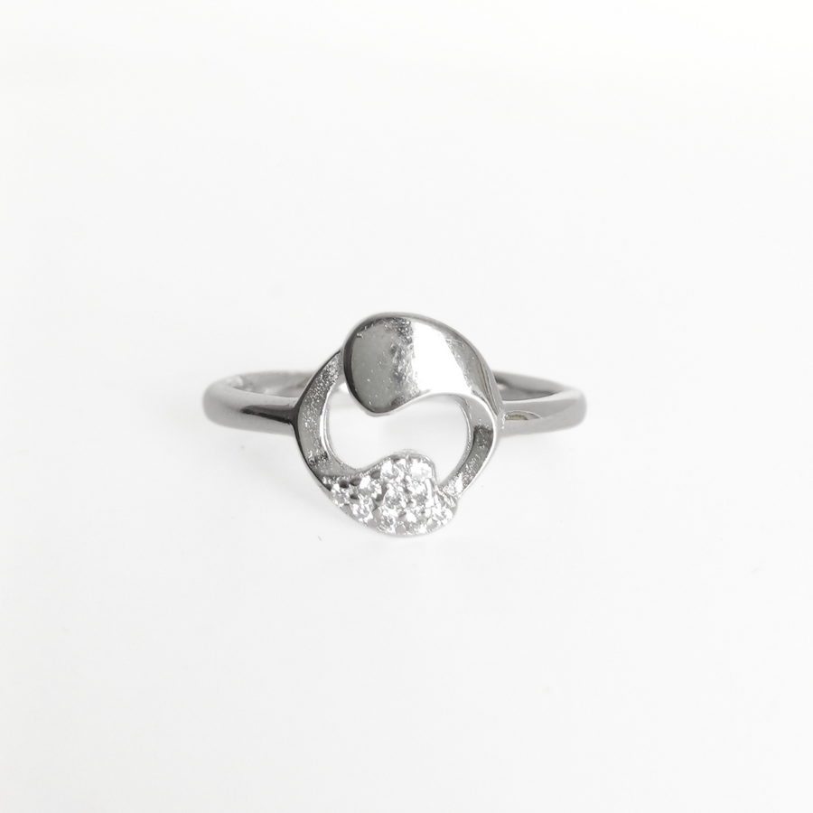 Yin Yang Spark Ring 12 mm